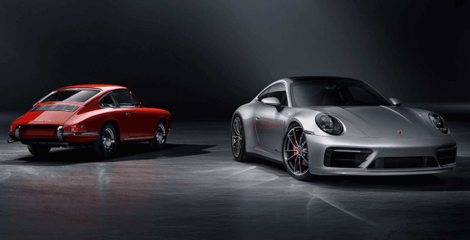 Twee auto's naast elkaar geparkeerd